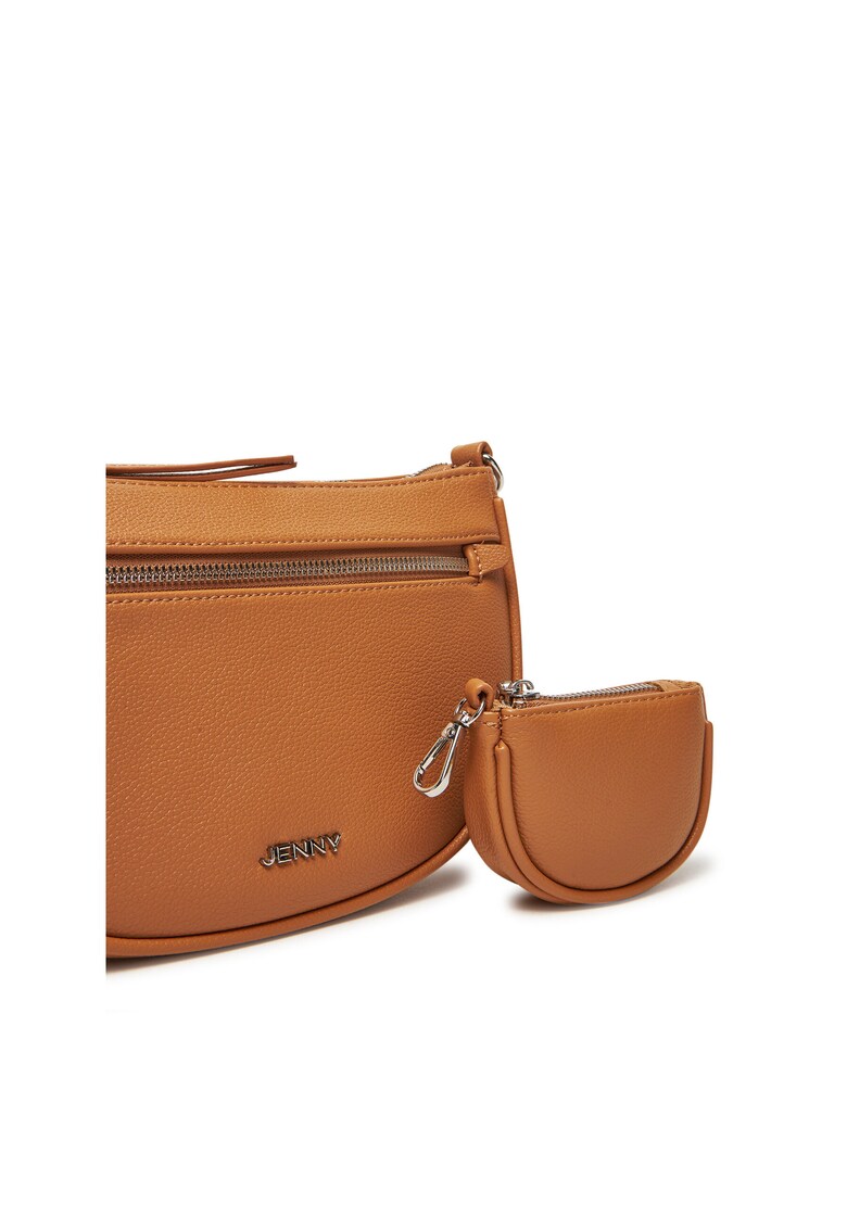 Geanta dama model C-JNY-M-002-08 - culoare brown - material textil.