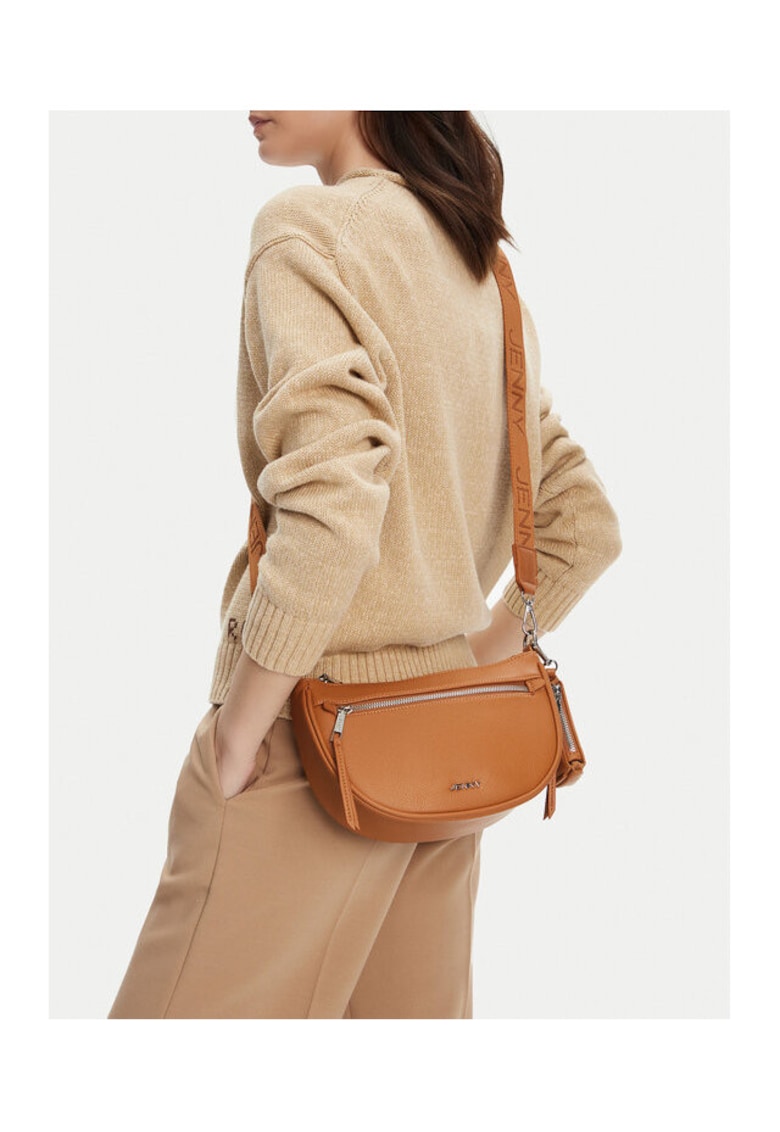 Geanta dama model C-JNY-M-002-08 - culoare brown - material textil.