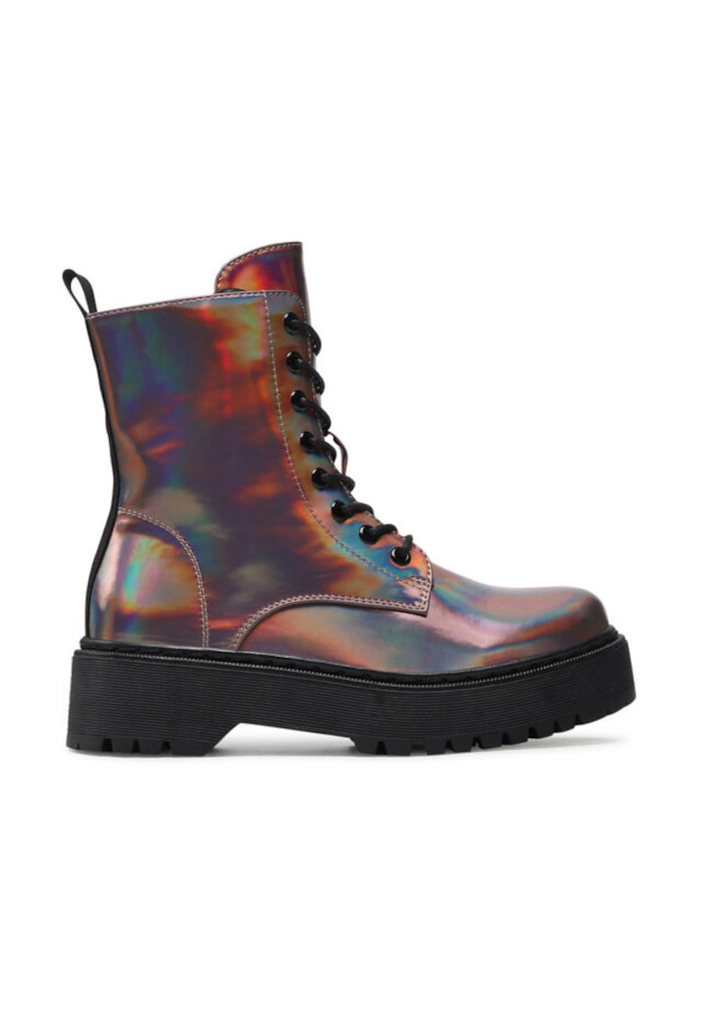 Ghete dama - Mix WS5207-26 - multicolor - piele ecologica -