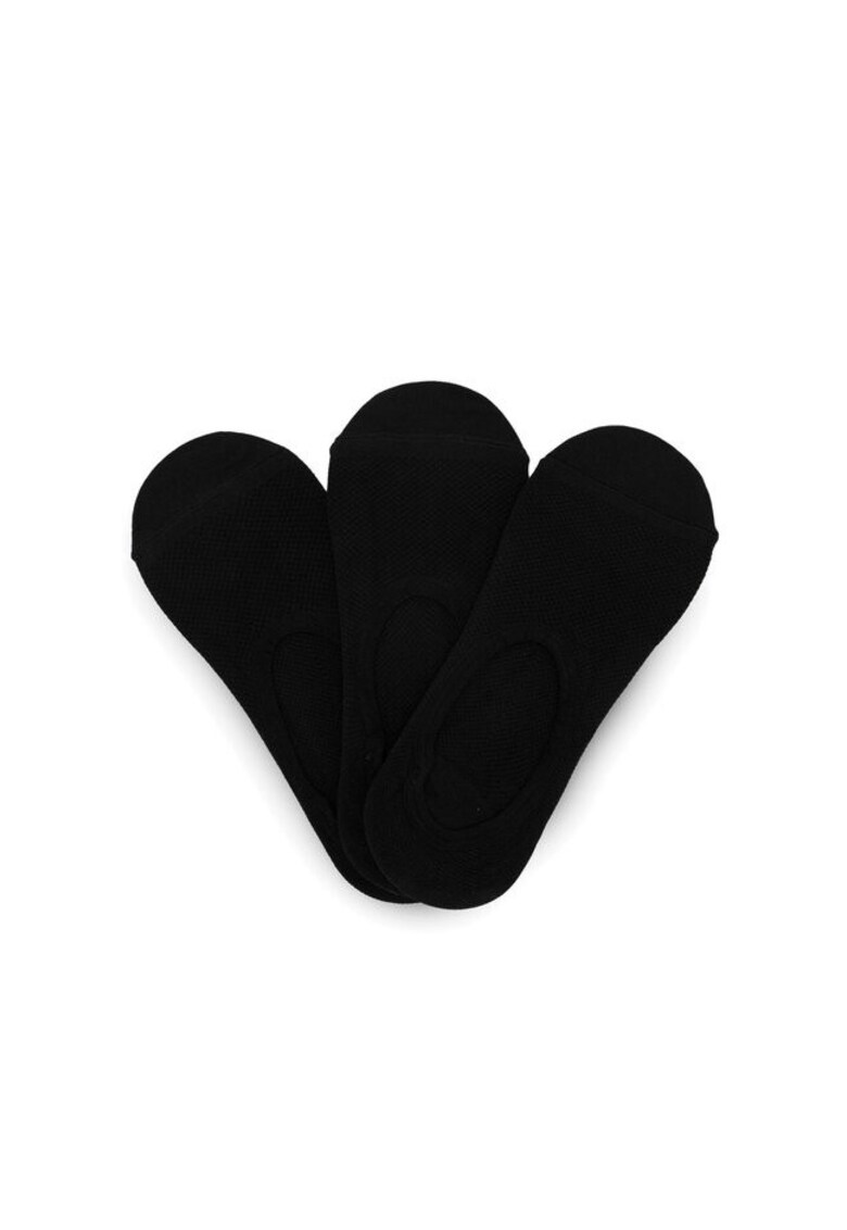 Sosete dama - 4WB-001-SS24 - set 3 perechi - negrudwqf