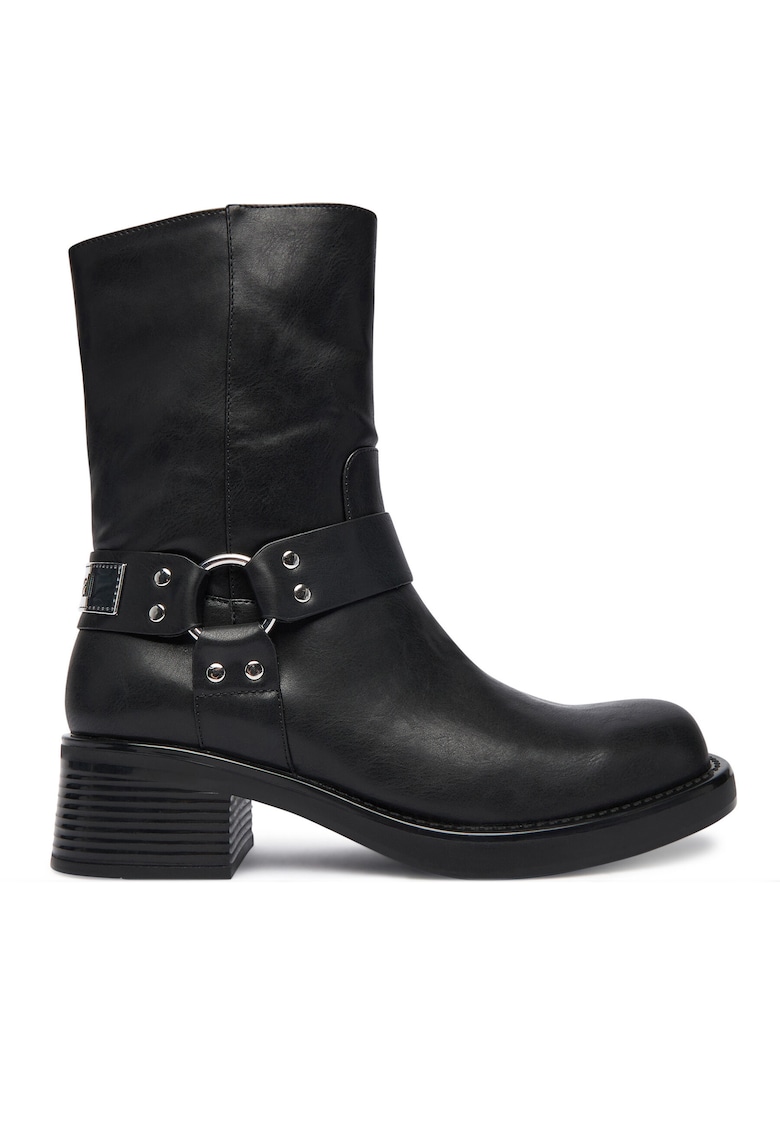 Just Cavalli Botine dama 899 79RA3S91 ZSD61 - Piele ecologica - Negru