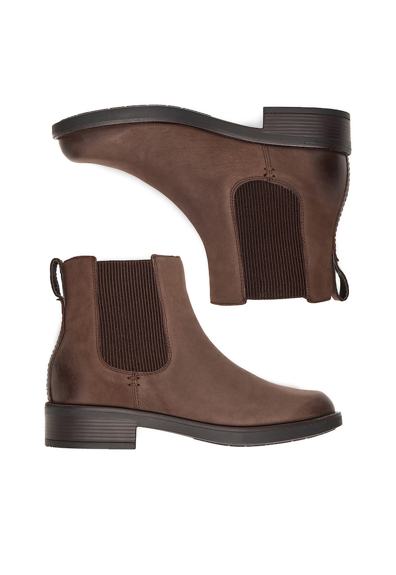 Botine dama - piele naturala - maro CEO-WI23-JIA-02 - Maro