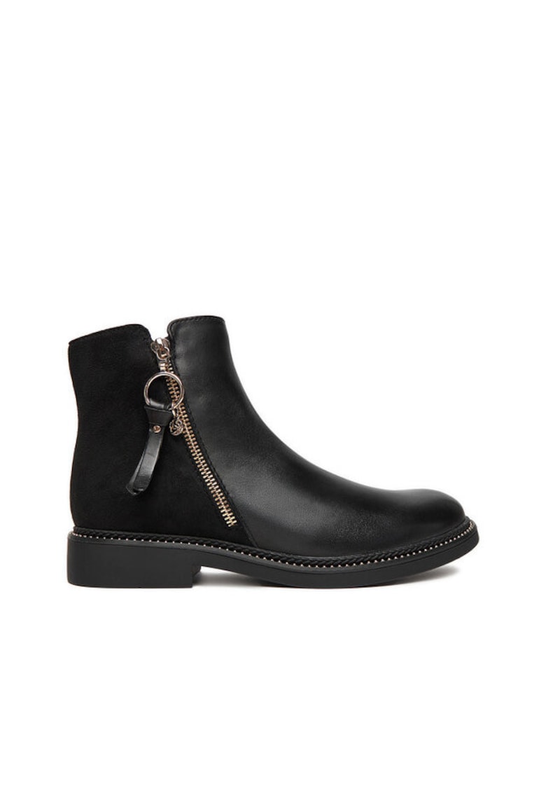 Botine dama - negru - piele naturala CEO-RST-56007-13 -