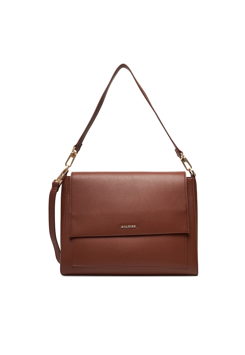 Geanta dama C-NAILA-LDA8079 - culoare brown - material textil