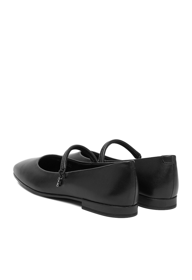 Balerini de dama - piele naturala - negru