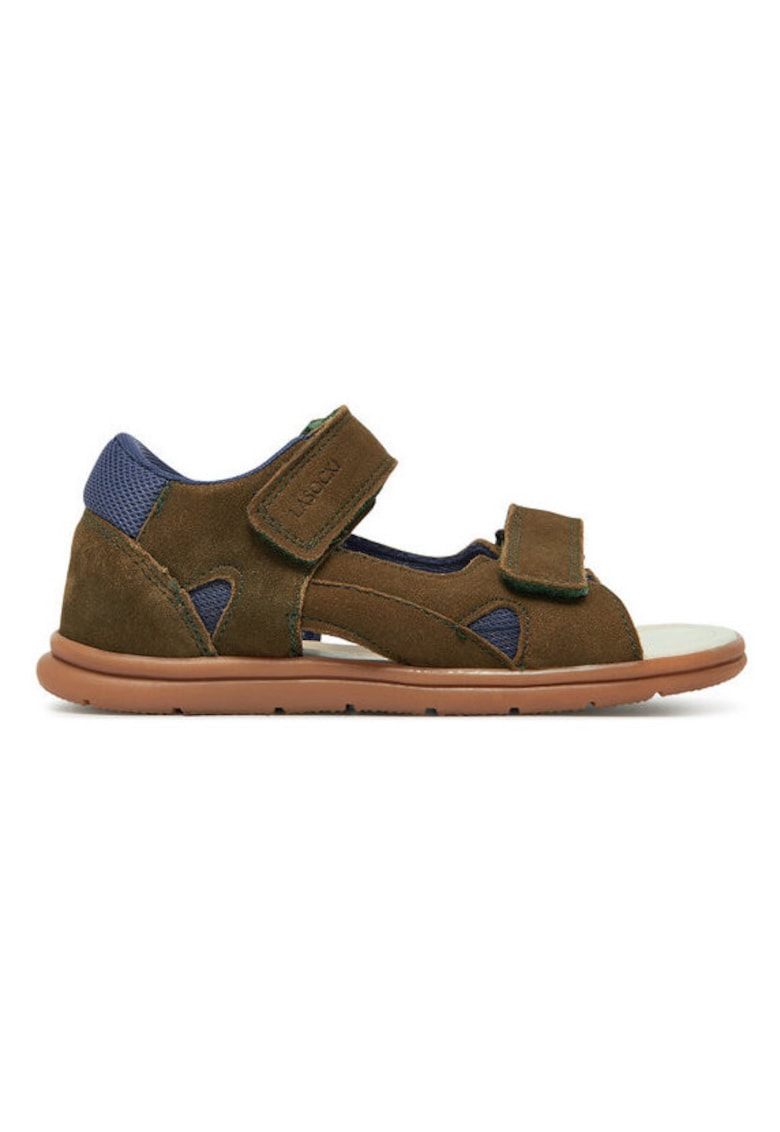 Sandale copii - kaki - piele naturala - Maro