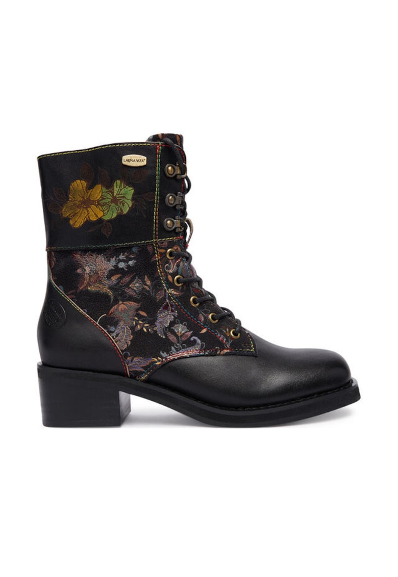 Laura Vita Ghete dama piele naturala - Multicolor