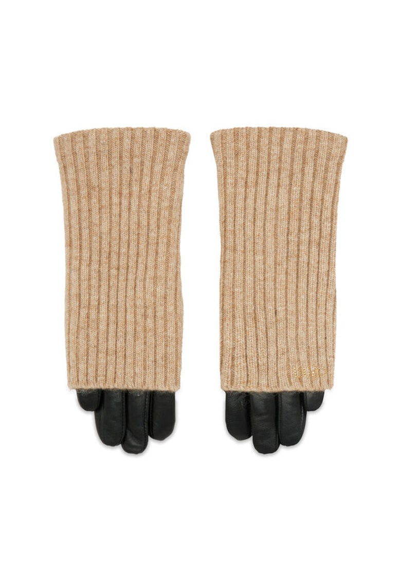 piele naturala L Nero 22222 manusi de dama Liu Jo femeie Nero 22222 2F3150 P0300 manusi de dama de dama