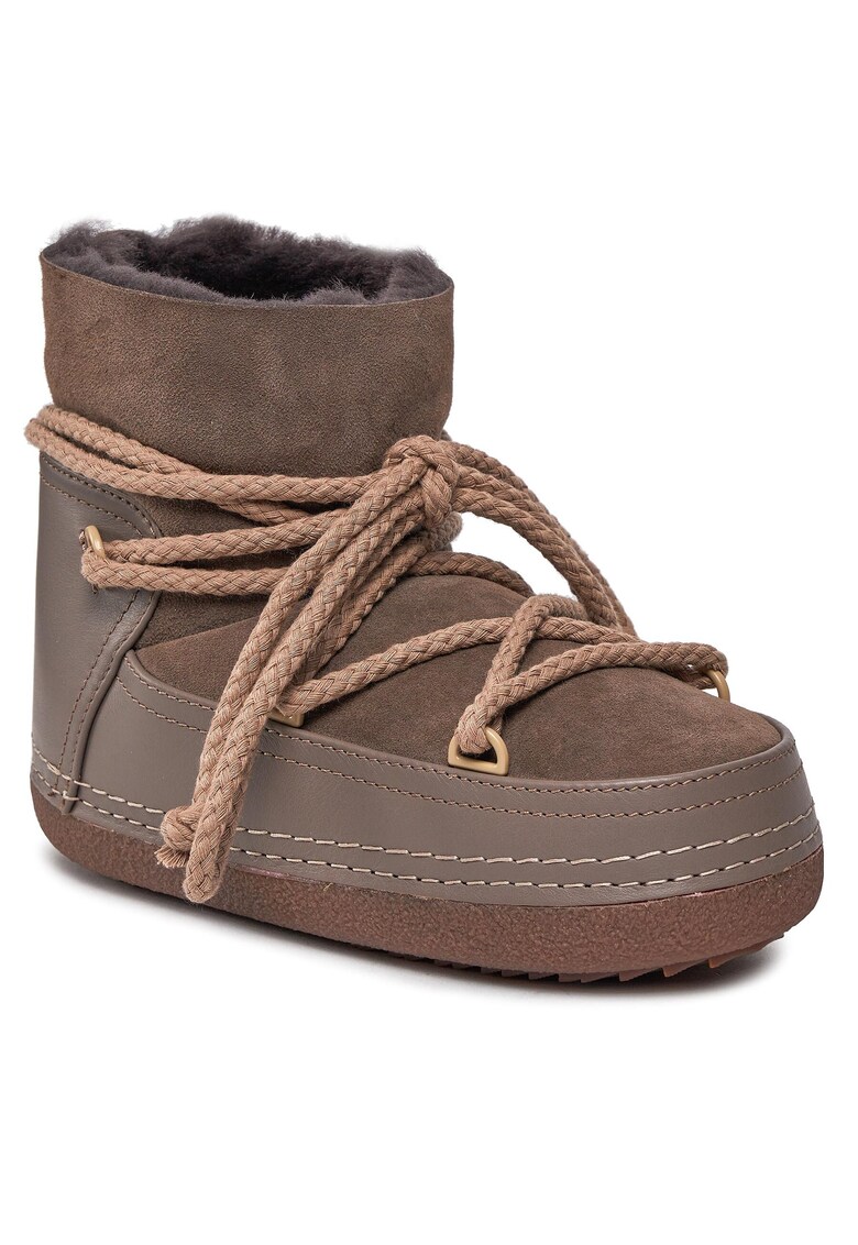 Cizme dama Taupe Classic - piele naturala - maro -