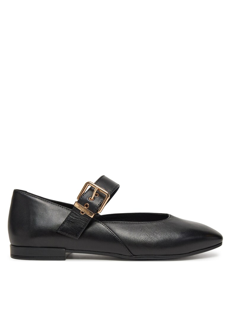 Balerini dama piele naturala - negri