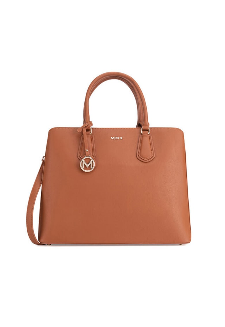 Geanta dama brown - material sintetic