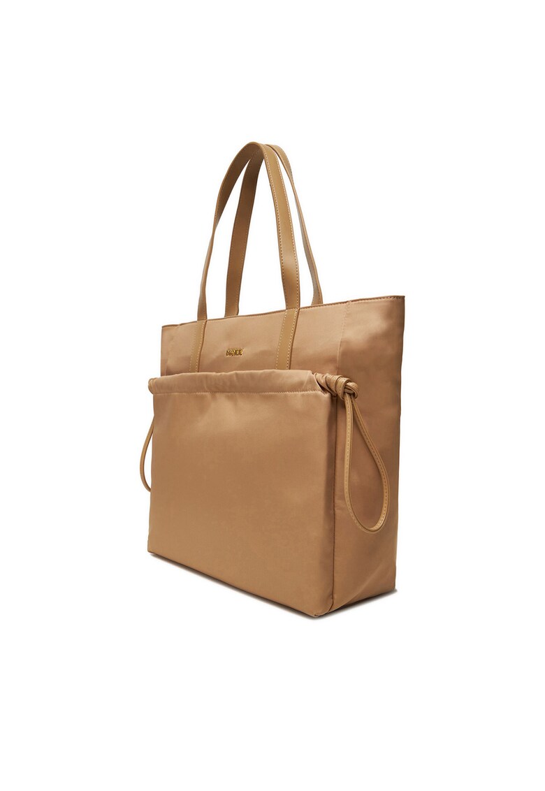 Geanta dama bej - material textil - model C-MEXX-L-007-08