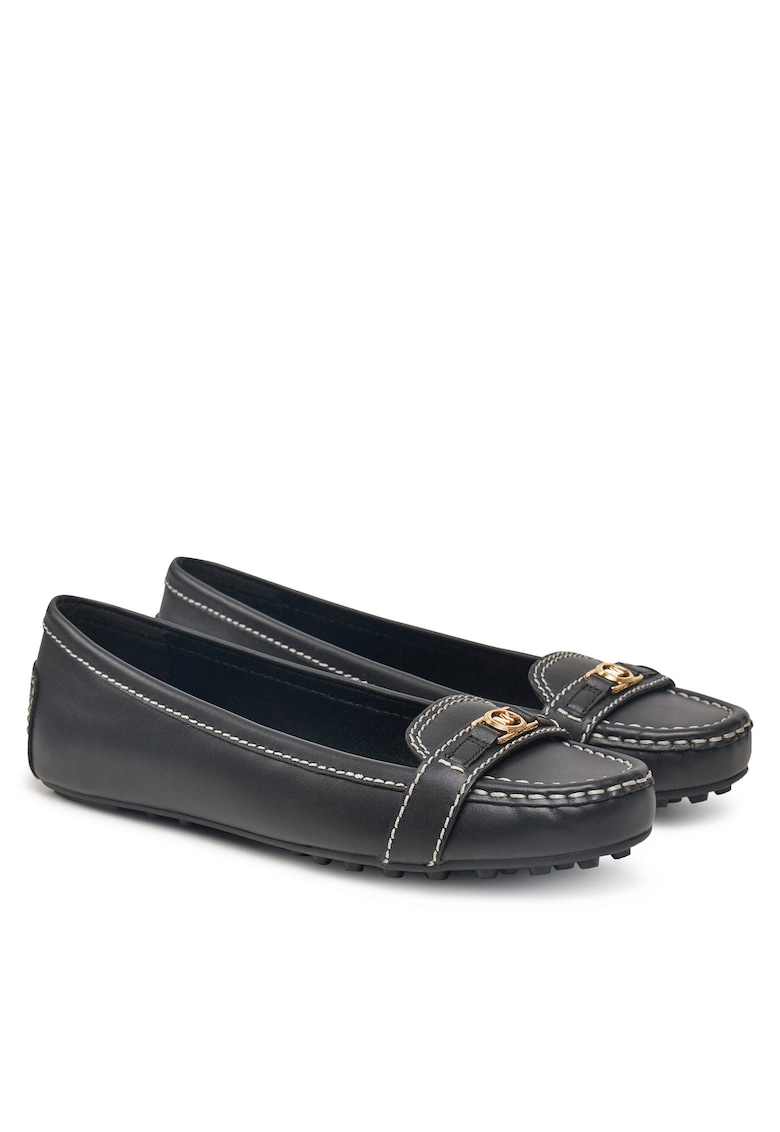 Mocasini dama - Negru - piele naturala