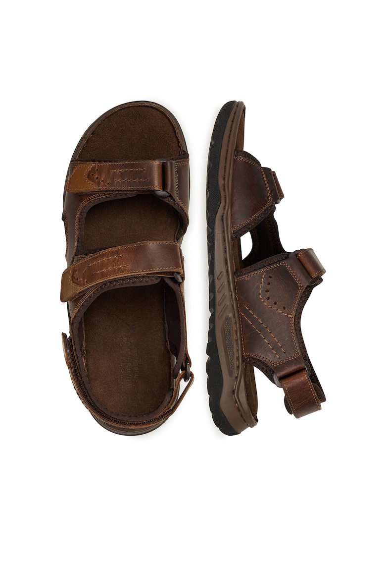 Sandale barbati 4968-801 - piele naturala - maro -
