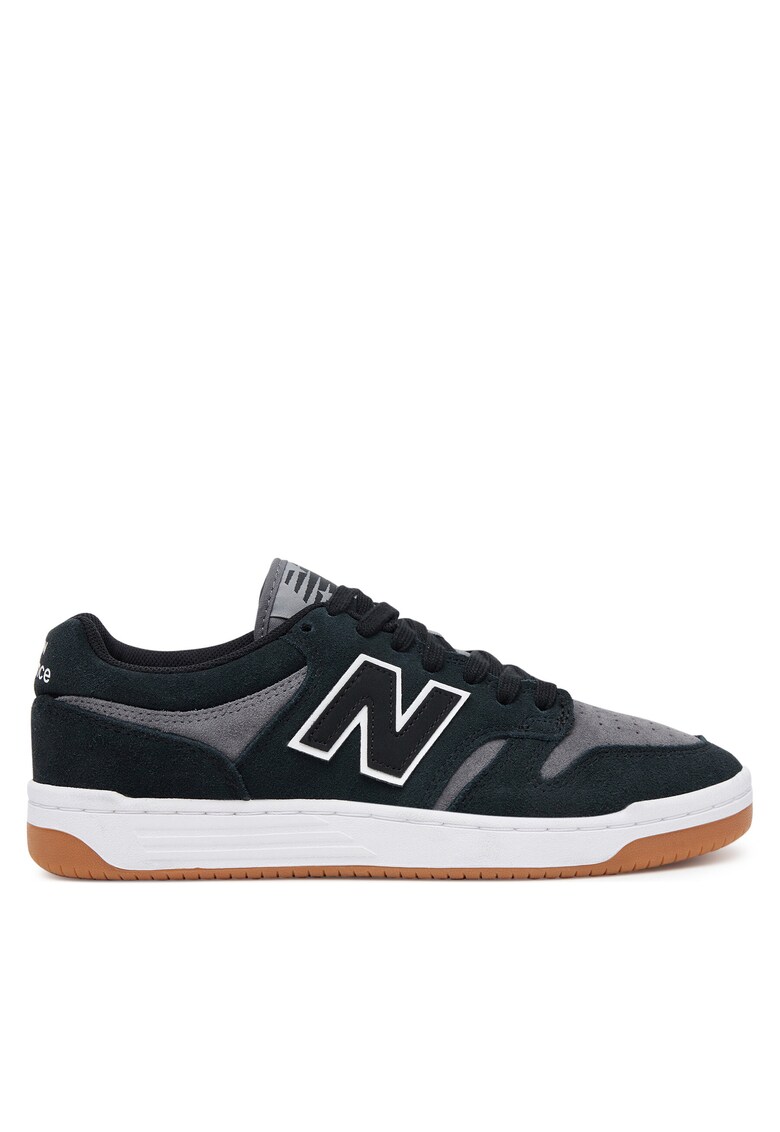 Pantofi sport barbati - NM480MGC - piele naturala - negru -