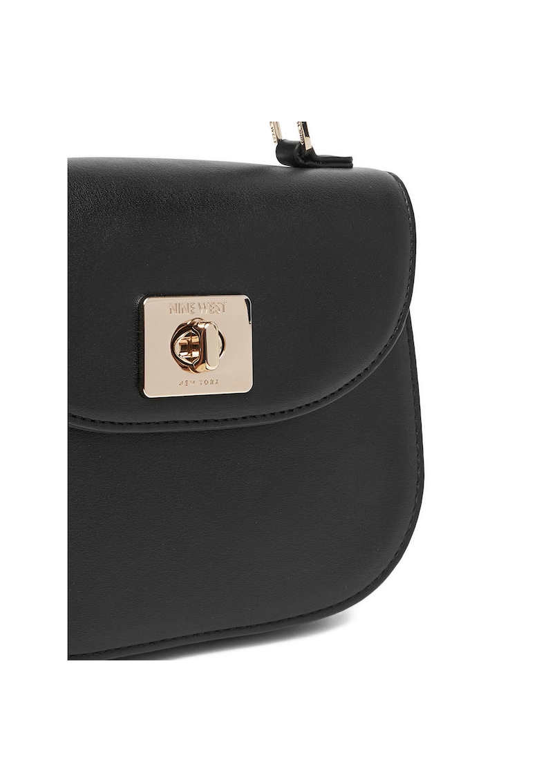 Geanta dama model CEO-TENNESSEE-LDA820 - neagra - din material textil.