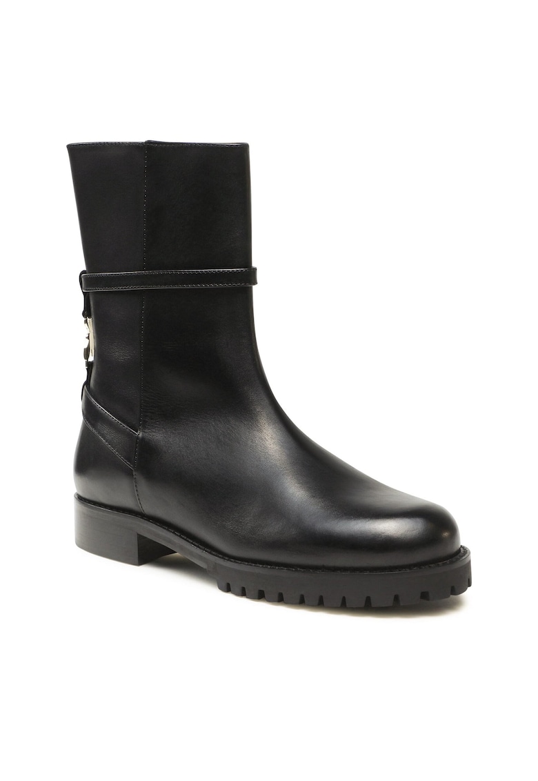 Botine dama 8Y0050/L078-K103 - Piele naturala - Negru -