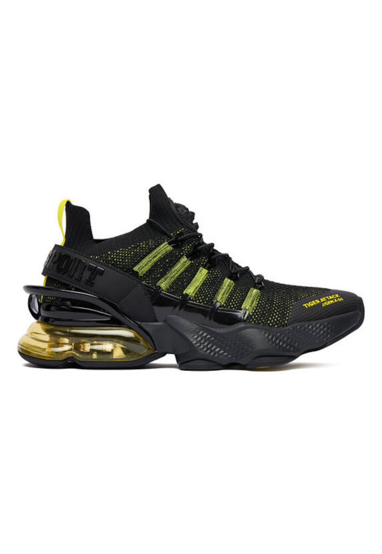 Pantofi sport barbati - alergare - negru - textil