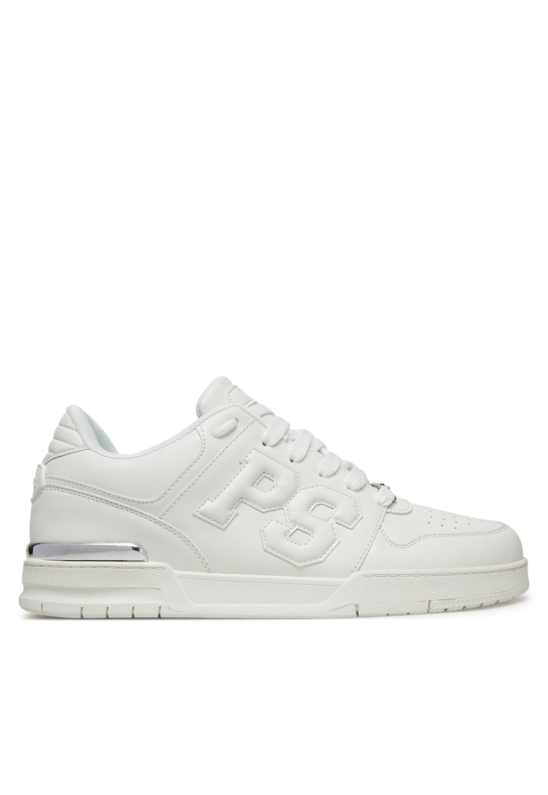 Tenisi barbati alb - piele ecologica - model White 01 Viper I
