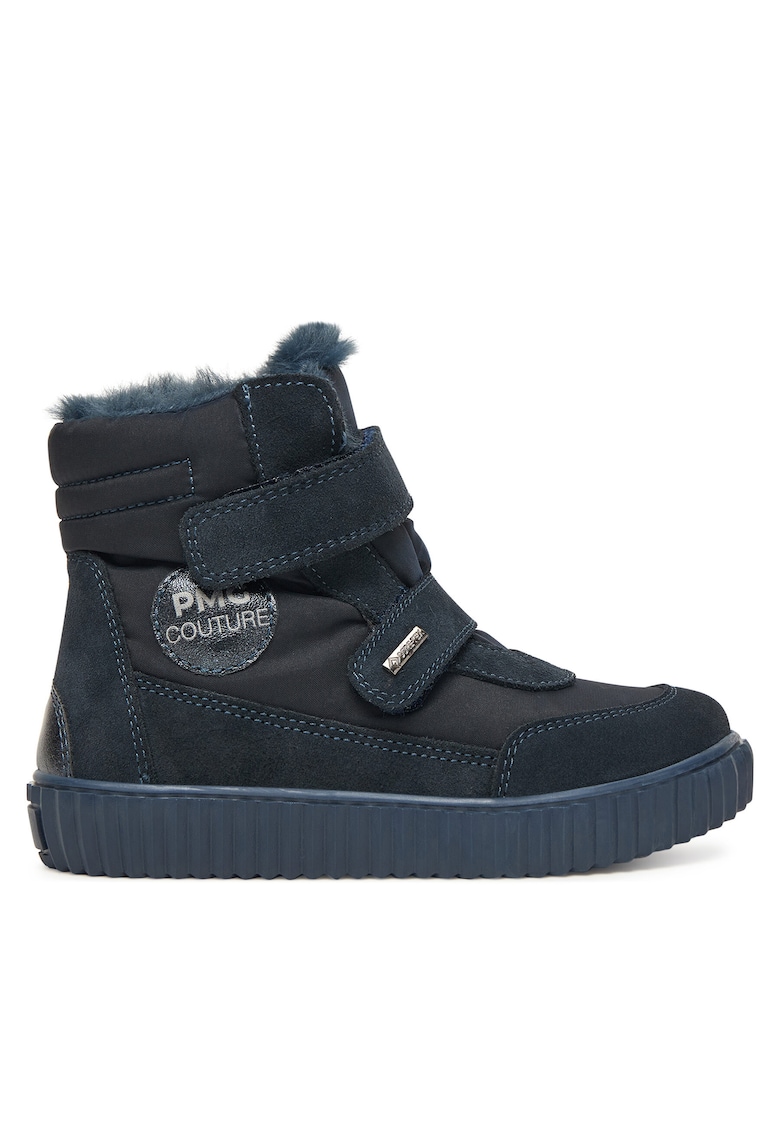 Ghete fete Scuro - piele naturala - bleumarin