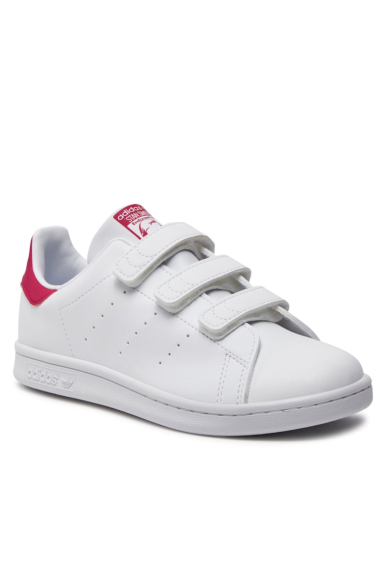 Pantofi copii - Stan Smith Cf C - piele ecologica - alb/roz