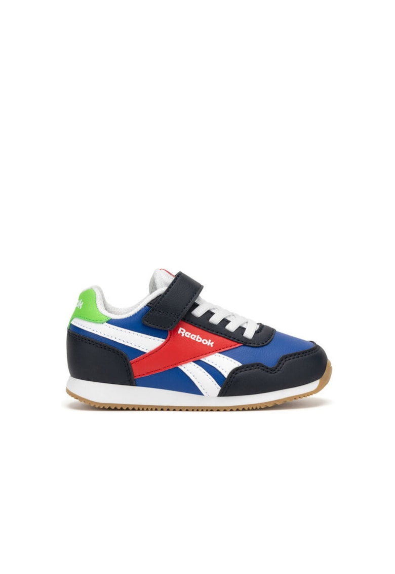Pantofi baieti - albastru - material textil si piele