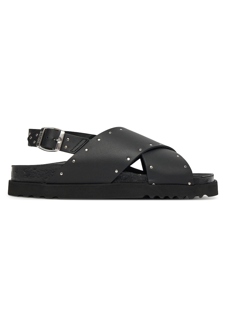 Scholl Sandale dama - model Dalia - piele naturala - culoare negru