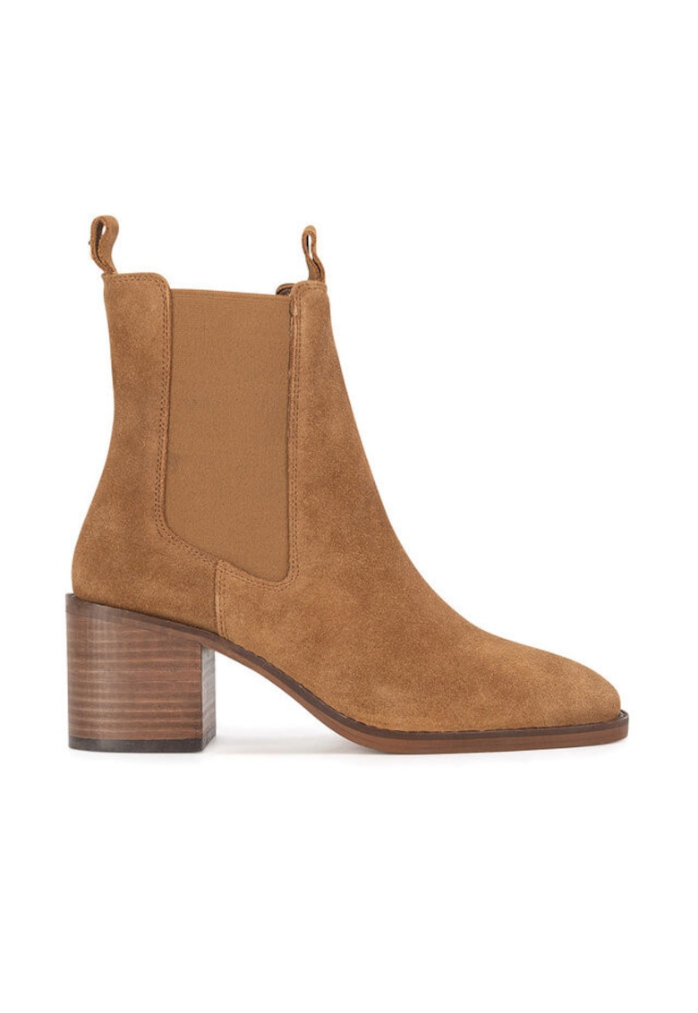 Botine dama maro piele naturala - Maro