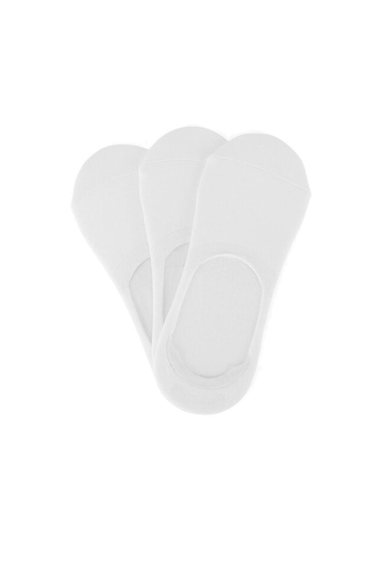 Sosete barbati - 0MB-001-SS24 - alb - set 3 perechi