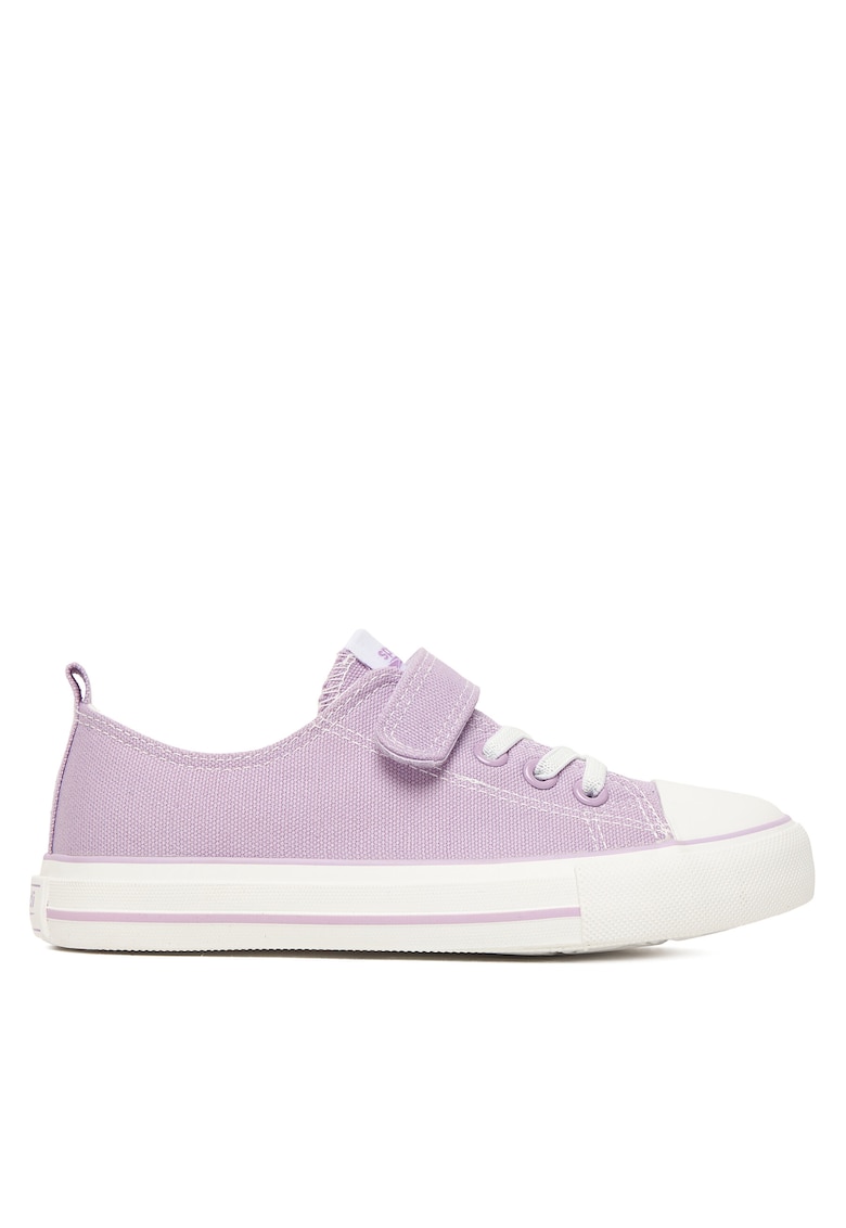 Tenisi copii - pentru fete - violet - tesatura textila