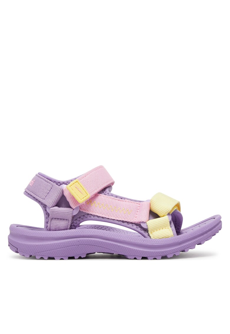 Sandale copii - CP40-NB718Y - textil - mov