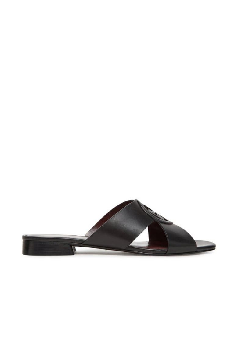 dama - piele naturala - Negru - Negru