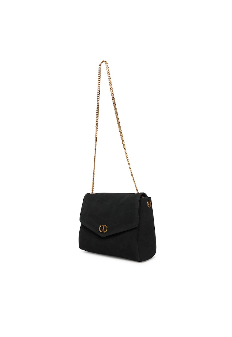 Geanta dama Nero 00006 - piele naturala - culoare neagra