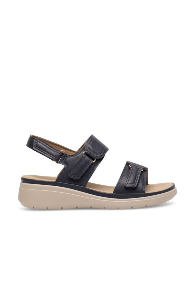 Sandale dama - bleumarin - sintetic -