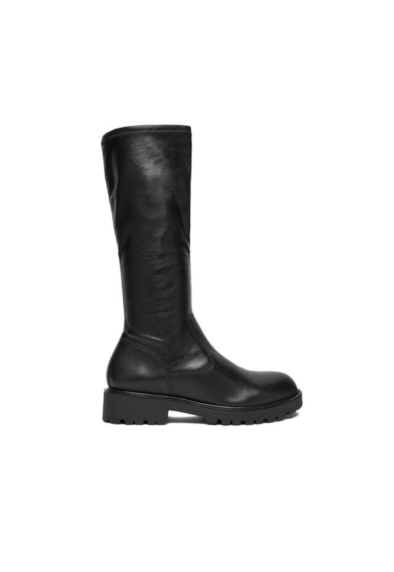 Cizme dama Kenova - piele ecologica - negru -