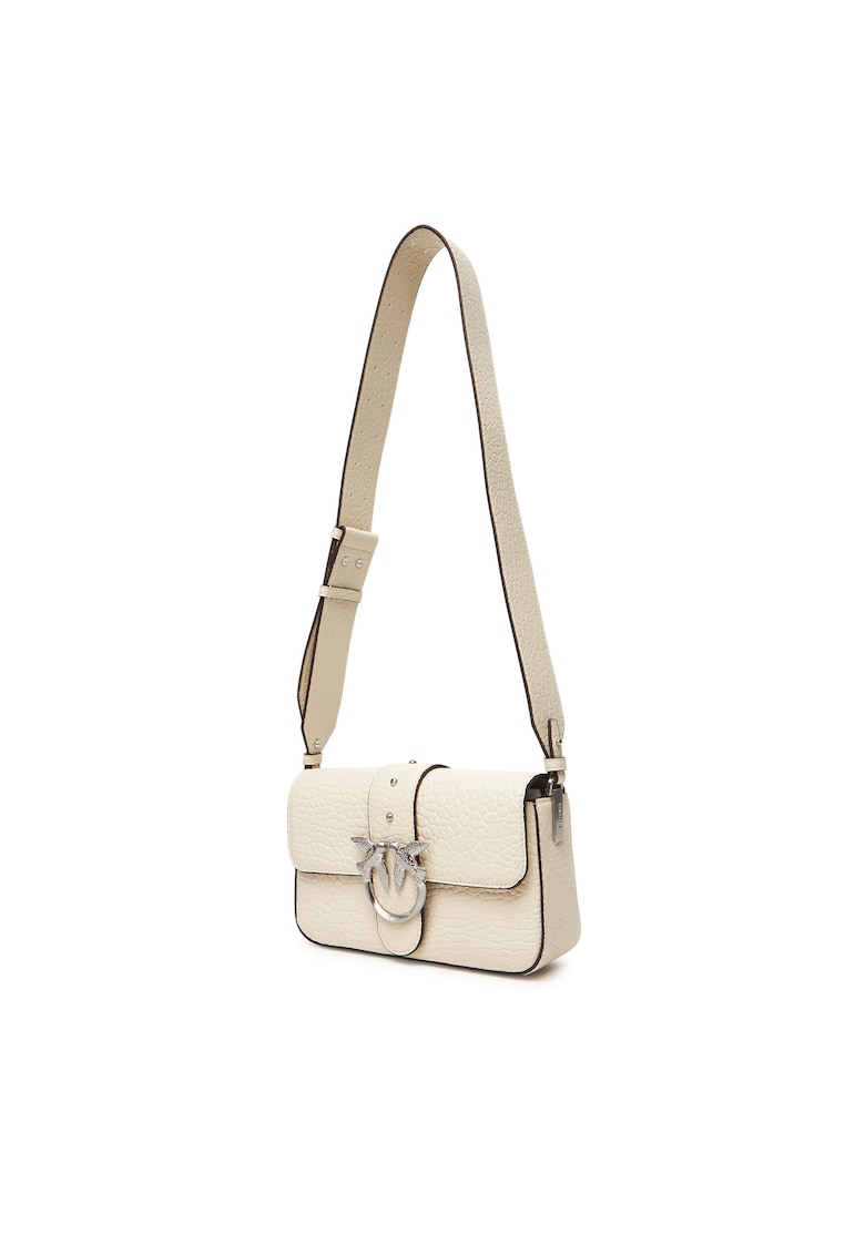 Geanta dama Bianco Z14E Love One Mini Slouch - piele naturala - roz
