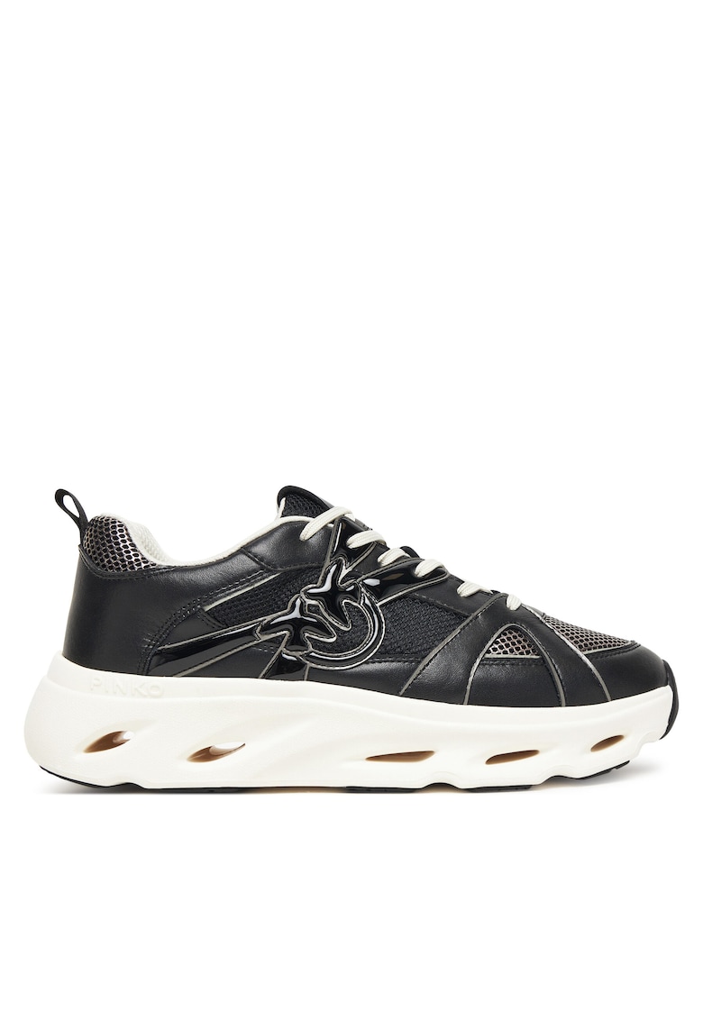 Pantofi sport dama - piele naturala - negru
