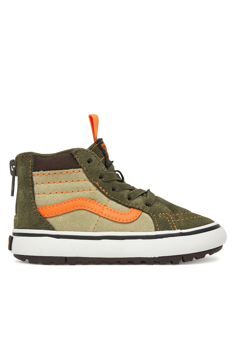 Pantofi copii - Grape Leaf MTE SK8-Hi Zip - piele naturala - verde
