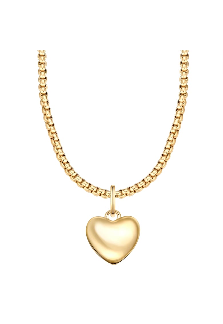 Colier placat cu aur de 14K cu pandantiv - Auriu