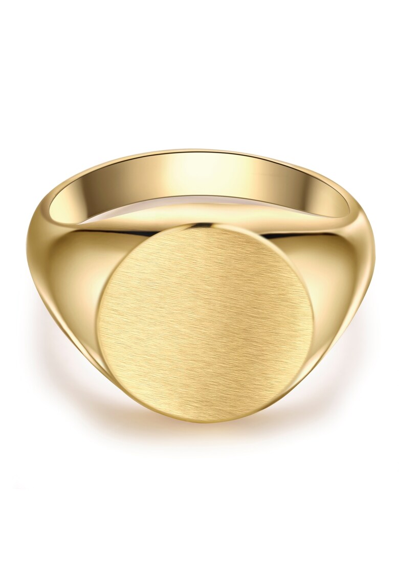 Inel placat cu aur de 14K - Auriu