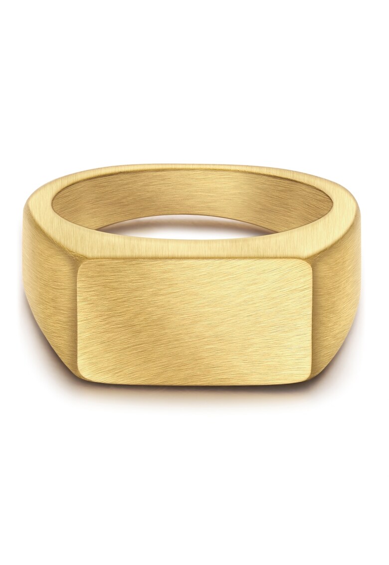 Inel de otel inoxidabil - Auriu