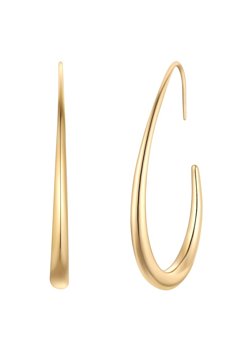 Cercei placati cu aur de 14K - Auriu