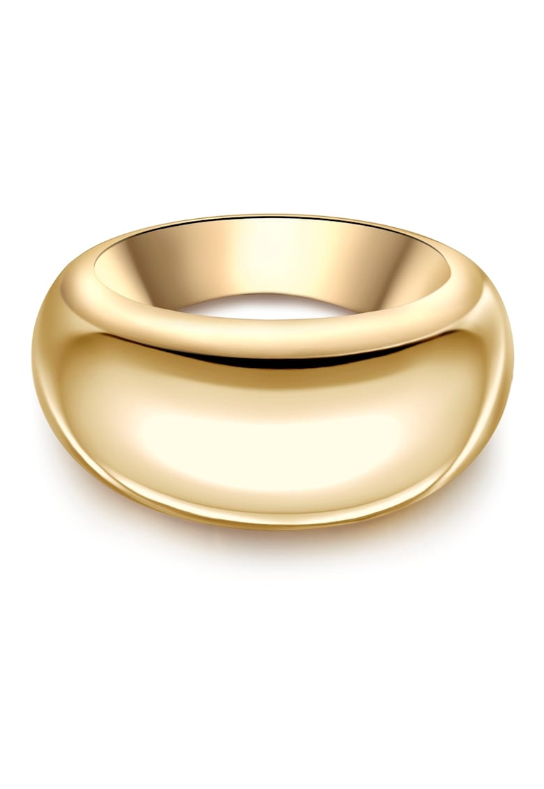 Inel placat cu aur galben de 14 K - Auriu