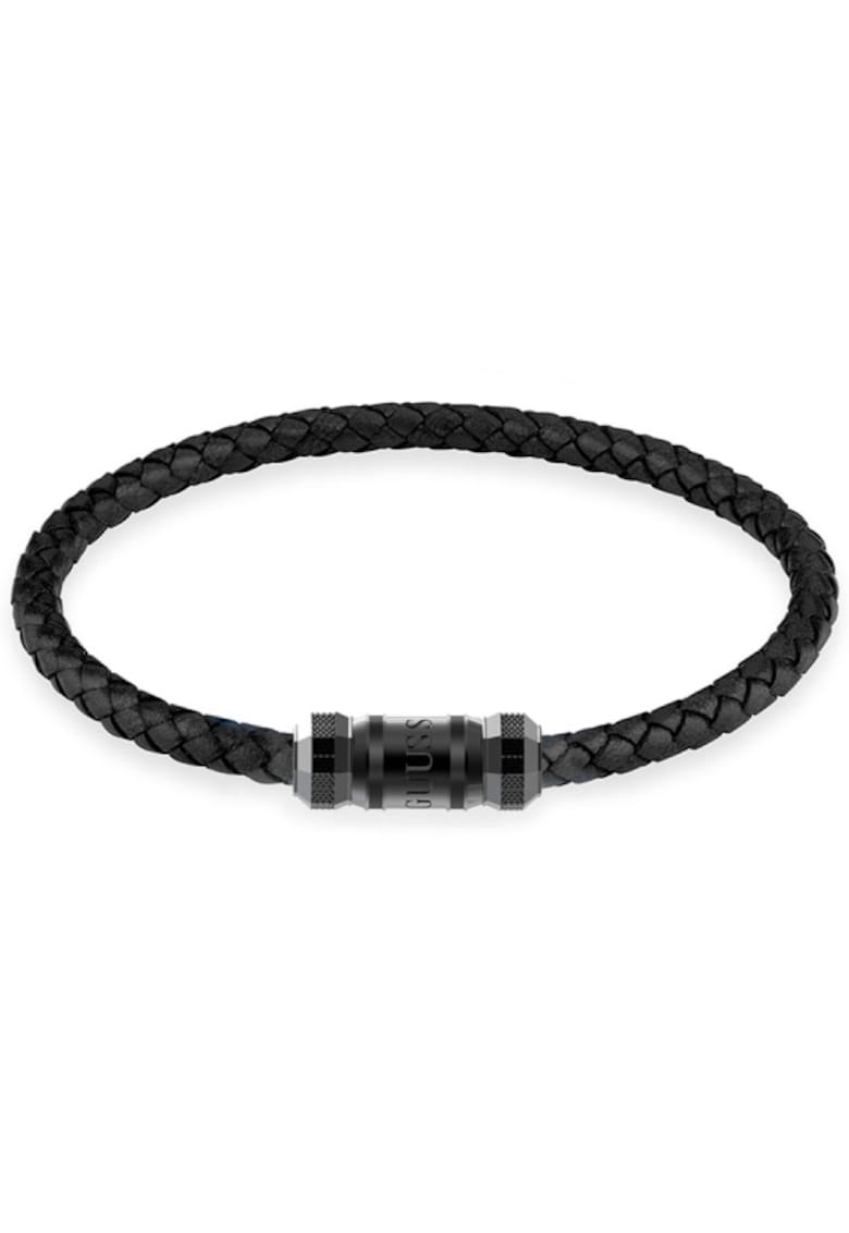 Bratara Exagon JUMB05094JWBKBK - Negru - Argintiu