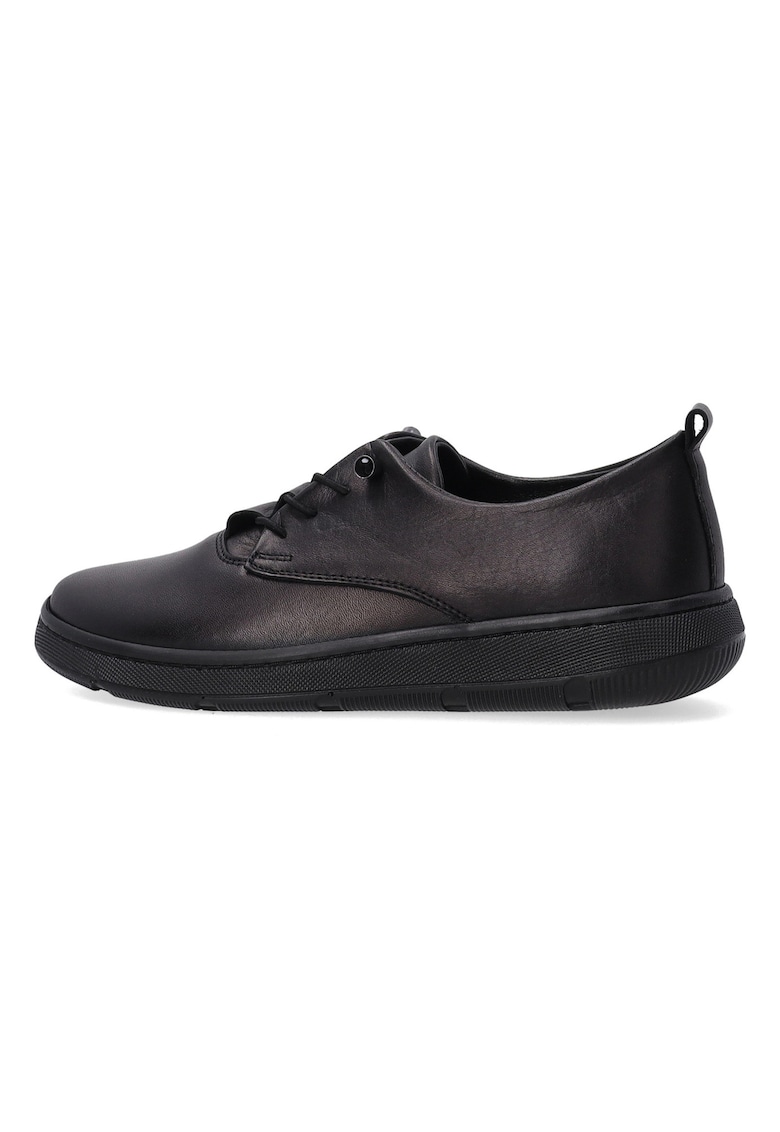 Pantofi sport din piele naturala - Negru