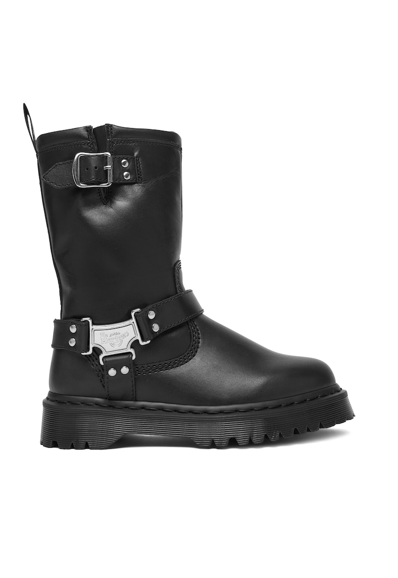 Cizme dama - Anistone HI - piele naturala - negru -