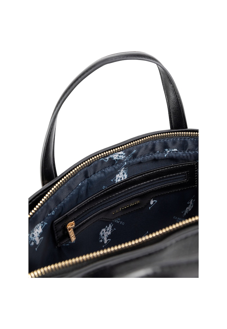Geanta dama - neagra - material sintetic - model BIUXT8500WVP
