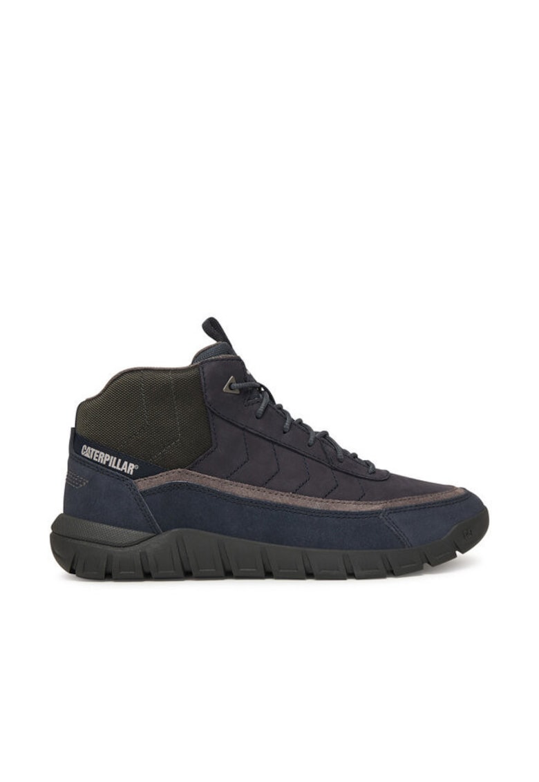 Ghete barbati Peacoat Versage Mid - piele naturala gri - model P726430