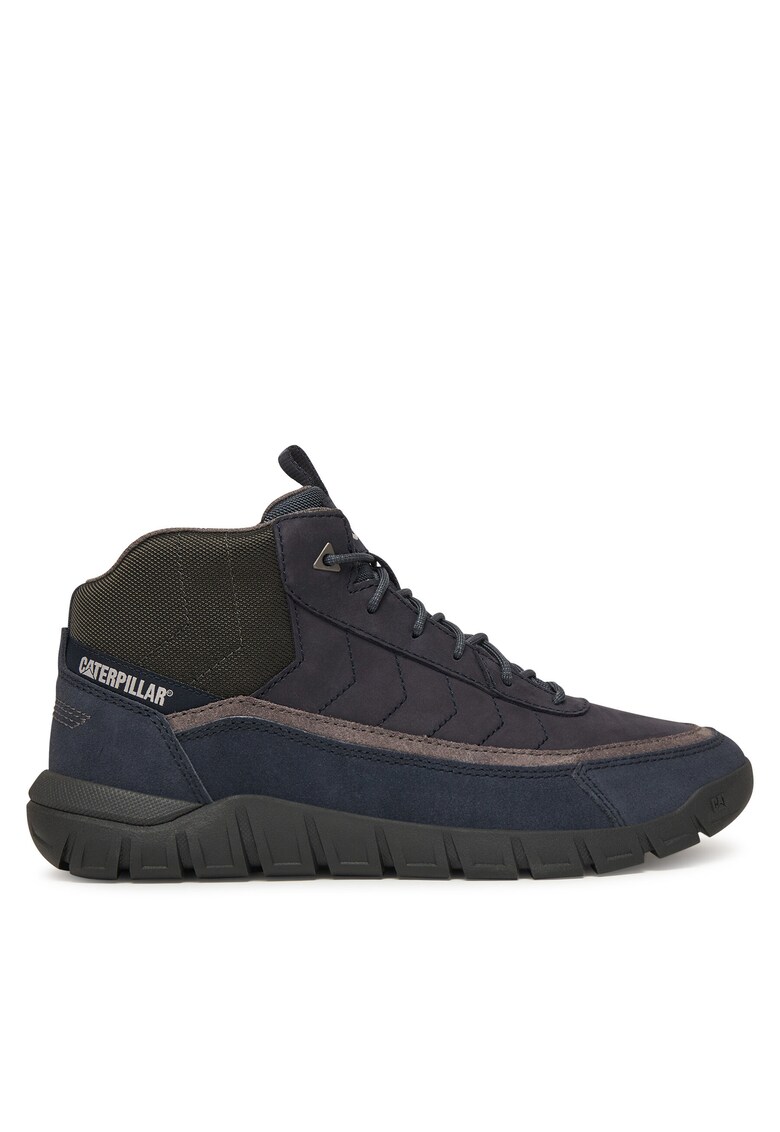 Ghete barbati Peacoat Versage Mid - piele naturala gri - model P726430