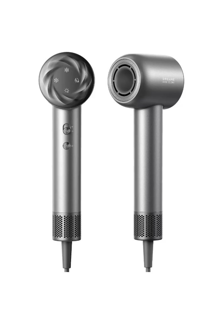 Uscator de par Glory Mix - 1600W - 3 duze magnetice - 4 setari de temperatura - 300 milioane ioni negativi/cm³ - 76dB - motor de 110.000 RPM